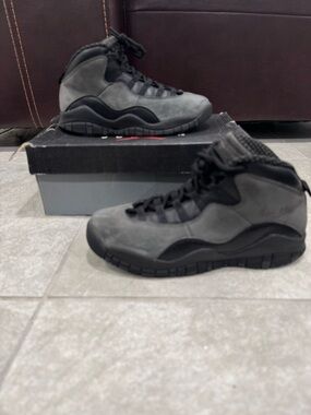 Size 6.5/8 Women's - Air Jordan 10 Retro 2018 Shadow